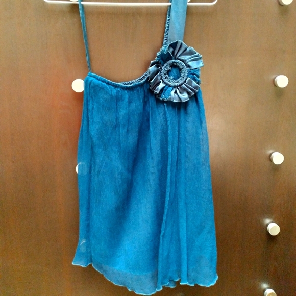 NEW ,|C.C. Couture | S  26" bust ,Flower 🌸 Tunic - Picture 2 of 2